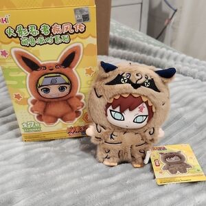 Cute Tan Hooded Plush Toy